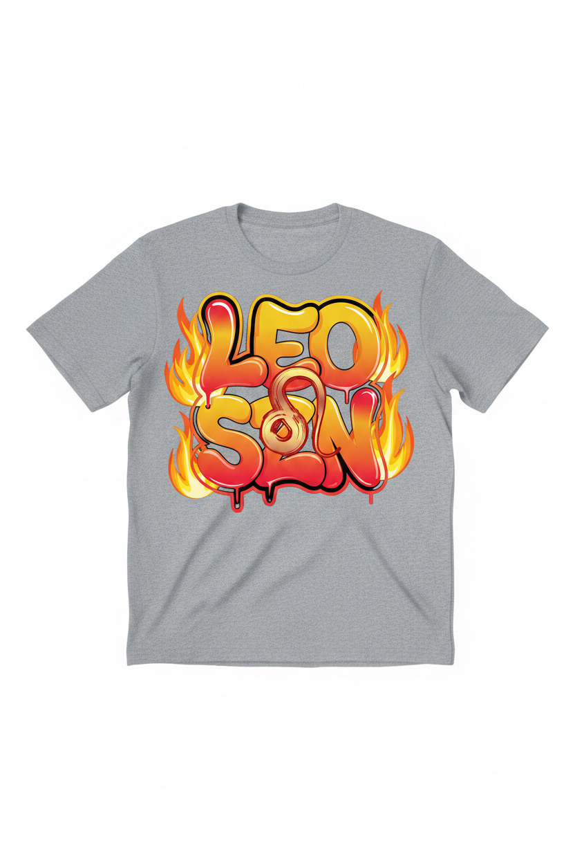 Leo Son T-Shirt - Gray