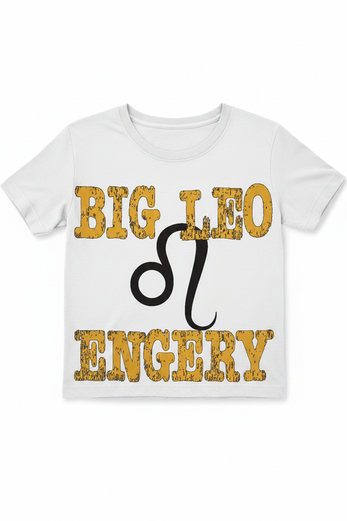 Big Leo Energy T-Shirt - White