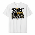 Built Different Father Tee – White