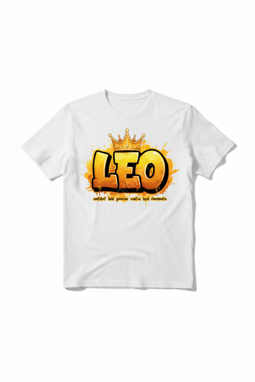 Leo Crown T-Shirt - White