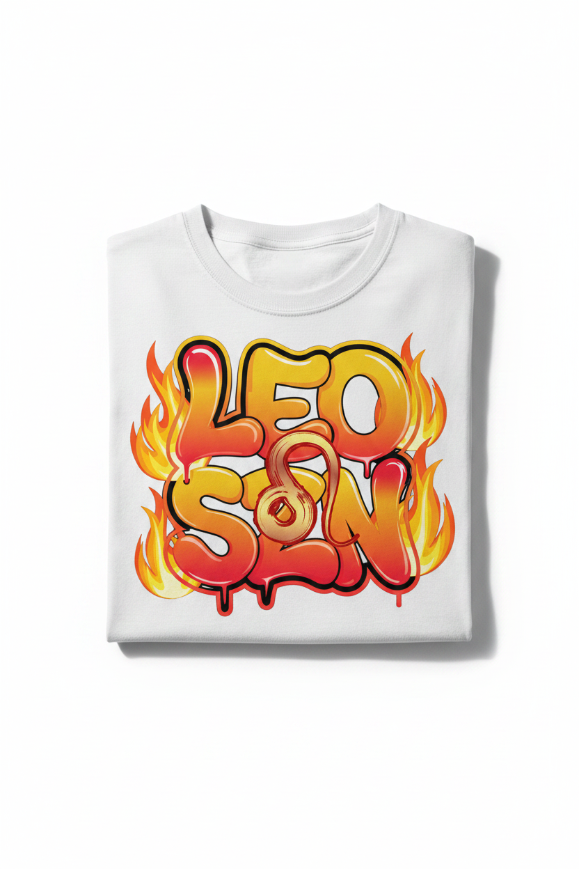 Leo Son T-Shirt - White