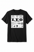 Leo EST. 1980 T-Shirt in Black